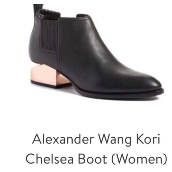 Alexander Wang Black Kori Chelsea Boot - Picture 1 of 10